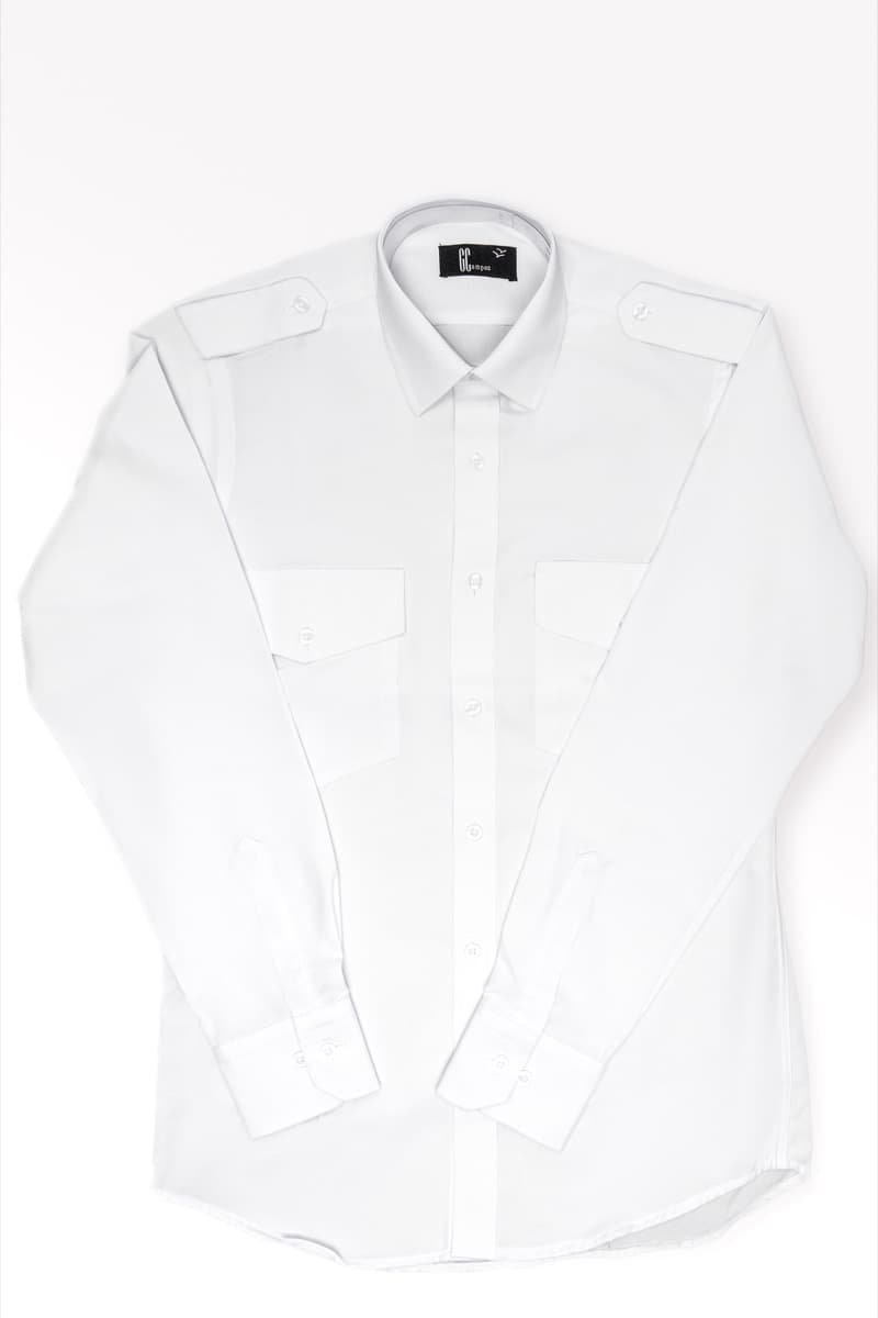 Camisa manga larga de piloto